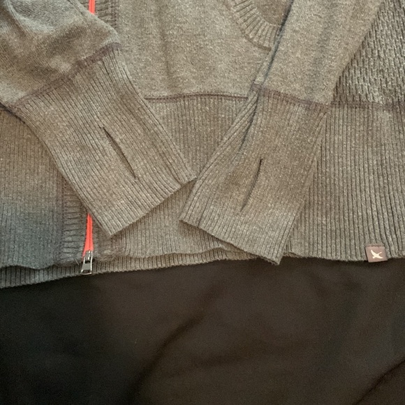 Eddie Bauer Gray Zippered Sweater - Picture 4 of 7